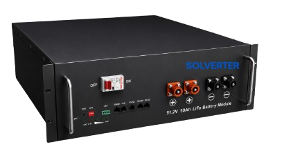 Bateri me litium 5kWh, 51.2V, 100AH. Solverter LP18-48100 Rack